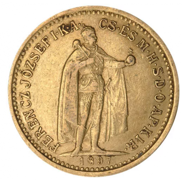 10 Korona Hungary Gold Coin 0.098oz