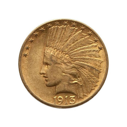 $10 Indian Head Gold Eagle Coin XF