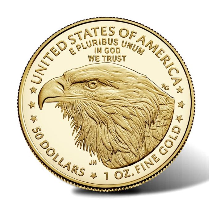 1 oz American Gold Eagle Coin 2021 Type II
