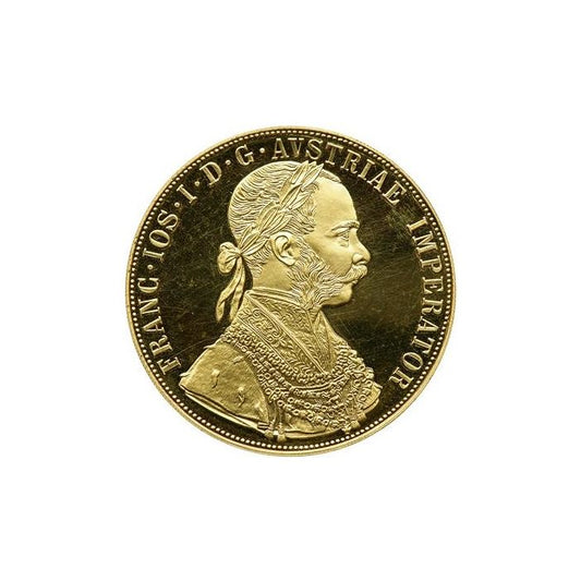 4 ducat Austria 1915 Gold Coin AU/BU