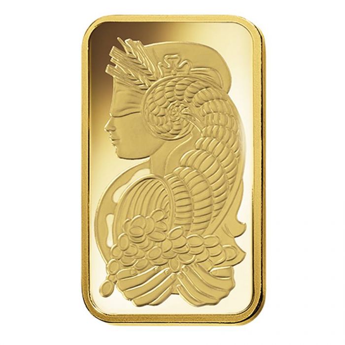 5 gr Pamp Fortuna Gold Bar