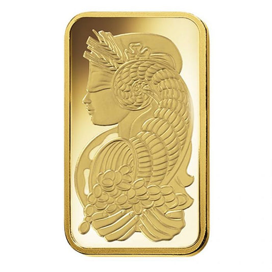 5 gr Pamp Fortuna Gold Bar