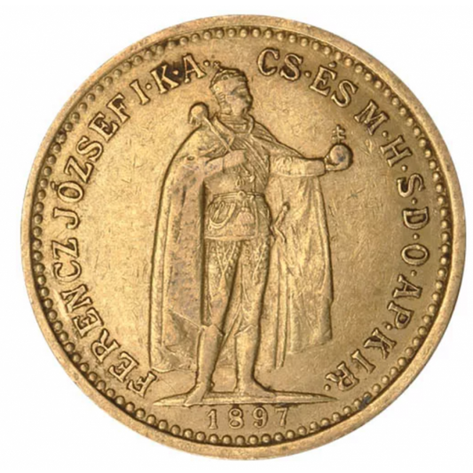 10 Korona Hungary Gold Coin 0.098oz