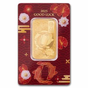 1 oz PAMP Good Luck Gold bar