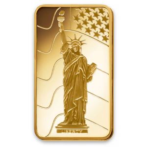 1 oz PAMP Liberty (Secondary Market) Gold bar