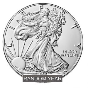 1 oz American Silver Eagle coin BU