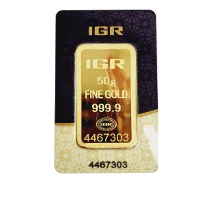 50 gram IGR Gold Bar