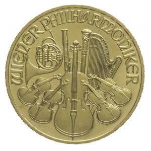 Austrian Philharmonic Gold Coin 1/4 oz 