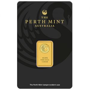 5 Gr Perth Mint Gold Bar