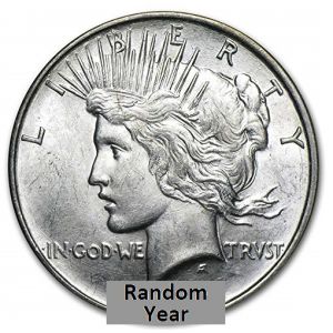 1922-1935 Peace Silver Dollar (Random Year)