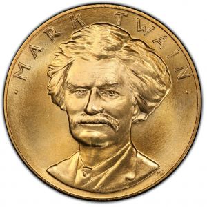 American Commemorative Arts Medal Mark Twain 1oz