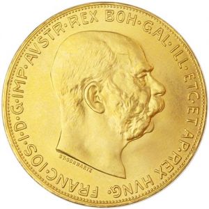 Austria 100 korona 0.9802oz
