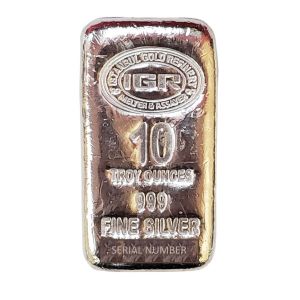 10 oz IGR silver Bar