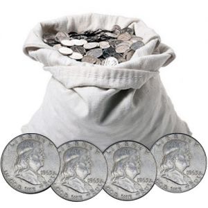 90% Silver Franklin Silver Dollars $100 Face Value (200 Coins)