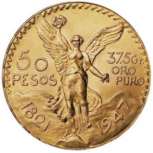 Mexico 50 Peso 1.2056oz 