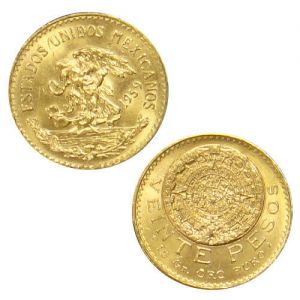 Mexico 20 Peso .48838oz