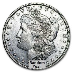 1879-1904 Morgan Silver Dollar XF-AU (Random Year)