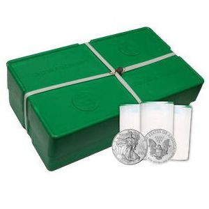 500 oz American Silver Eagle - Monster box (500 coins BU)