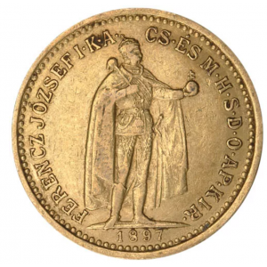 10 Korona Hungary Gold Coin 0.098oz