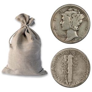 90% Silver Mercury Dimes $100 Face Value (1000 coins)