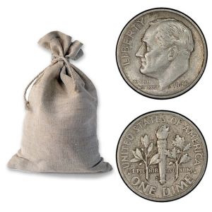 90% Silver Roosevelt Dimes $100 Face Value (1000 Coins)