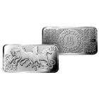 10 oz Year og the Horse 2014 Silver Bar