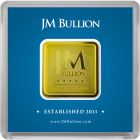 1 oz JM bullion Square Gold Bar