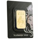 1 oz Scottsdale Year of the OX Gold Bar