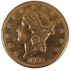 $20 Gold Liberty Head .9675oz (Cleaned)