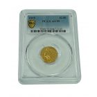 $2.5 Indian Head Gold Quarter Eagle Coin 1915 PCGS AU55