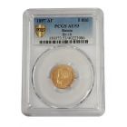 5 Rubles Russia Gold Coin 1897 PCGS AU53