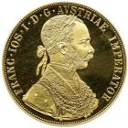 4 ducat Austria 1915 Gold Coin AU/BU