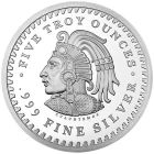 5 oz Aztec calendar Silver Coin