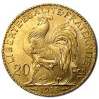 French 20 Franc Rooster .1867oz 