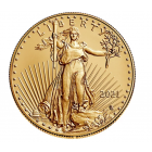 2021 Type II 1 oz American Gold Eagle Coin 