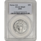 1/2 oz American Eagle Platinum coin MS69 PCGS 