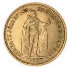 10 Korona Hungary Gold Coin 0.098oz